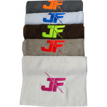 Jofit Sporcu Antrenman Havlu 30 x 85 cm. Krem & Fuşya
